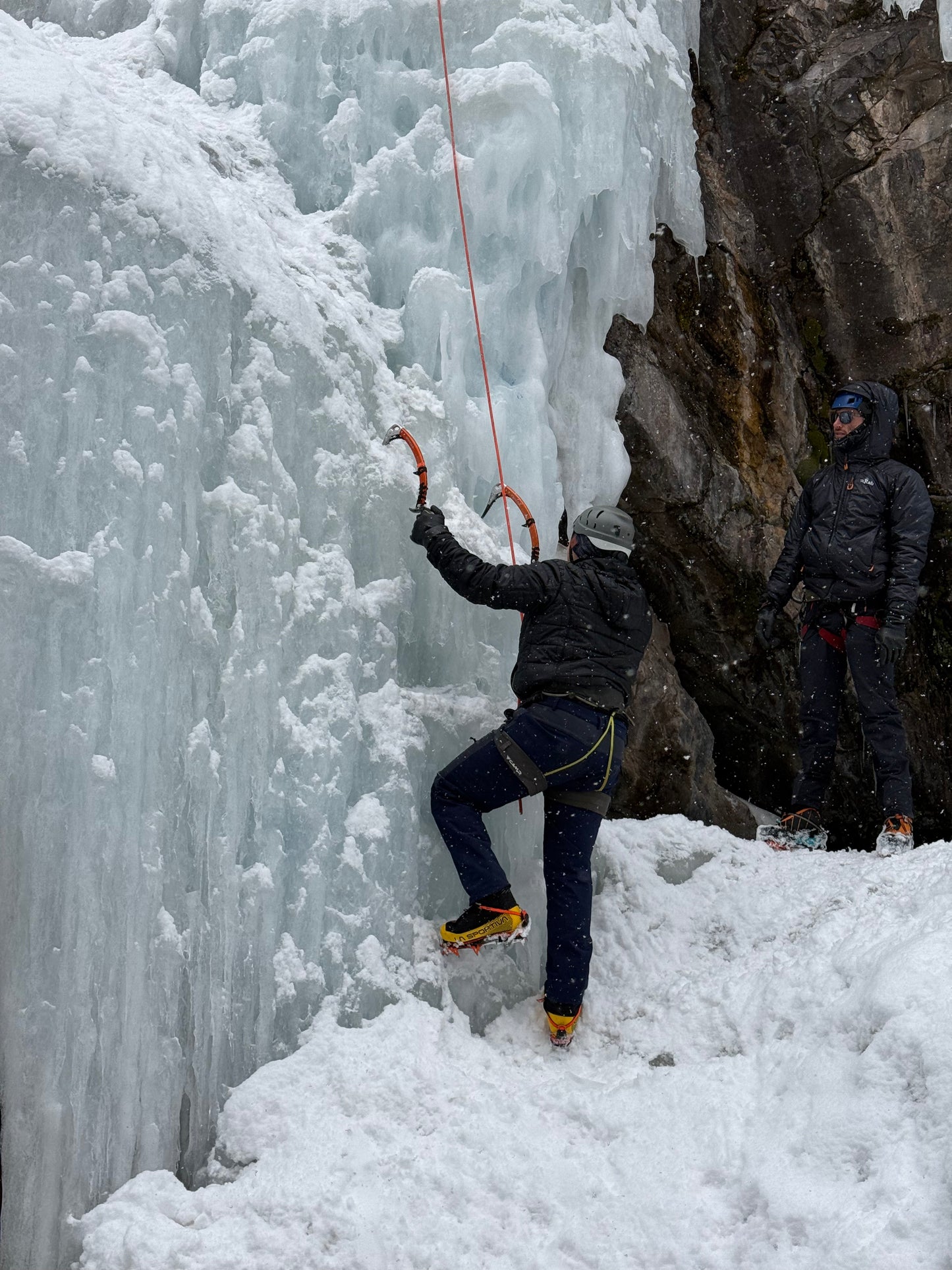 Frozen Heights: Weekend Ice Climbing Adventure