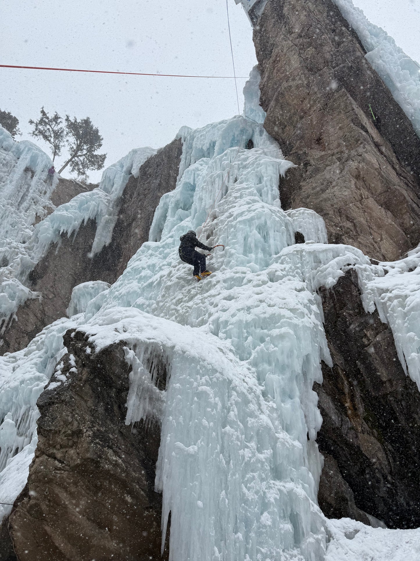 Frozen Heights: Weekend Ice Climbing Adventure