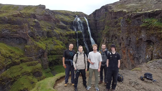 Hike to Glymur Waterfall