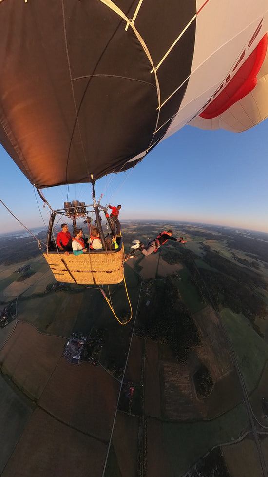 Bungee Jumping from a Hot Air Balloon