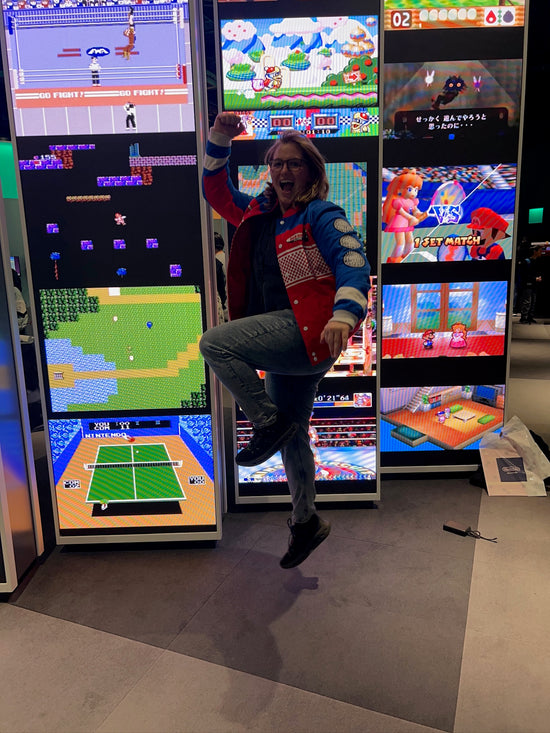 Loving the Kyoto Nintendo Museum!