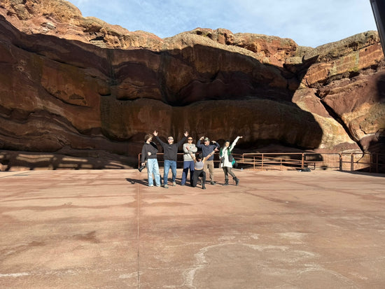 Rockin Out at Red Rocks
