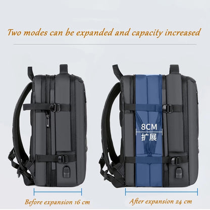 Large Capacity Travel Bag with USB charging port - ExistTravels
