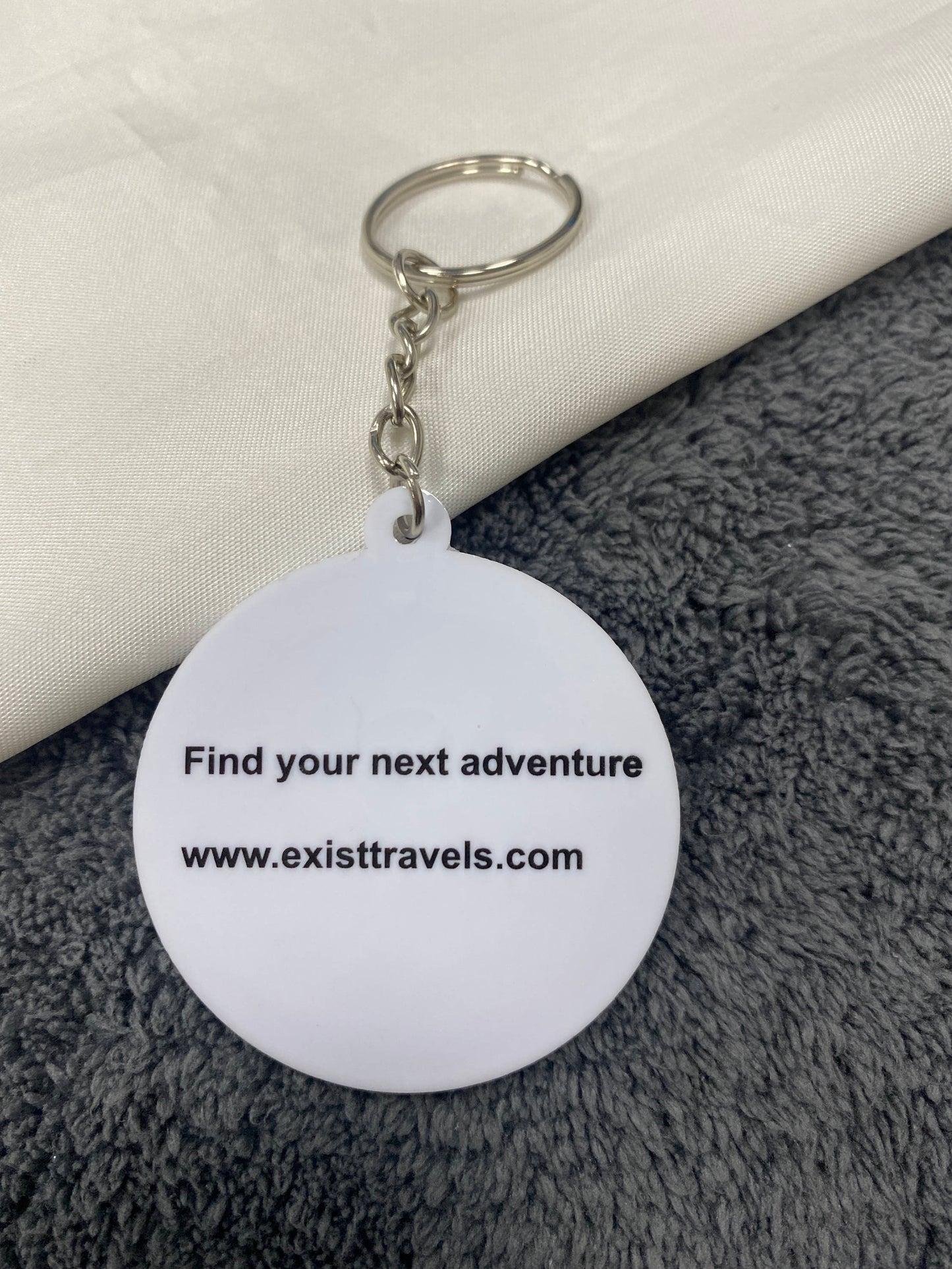 Exist Travels Key Chain