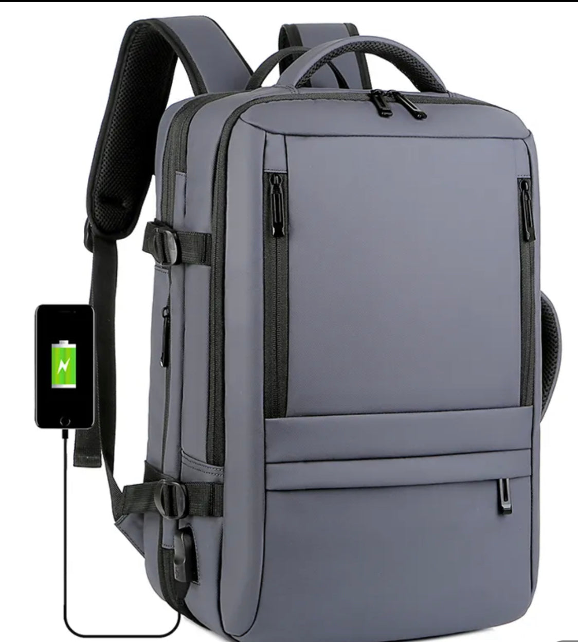 Large Capacity Travel Bag with USB charging port - ExistTravels